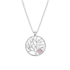 Rooted pendant — Silver colour