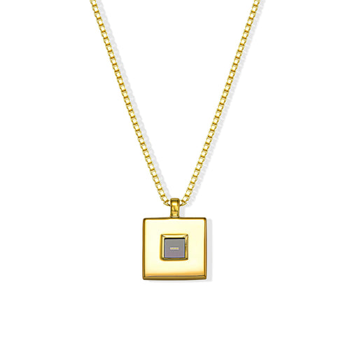 Keepsake pendant — Gold colour