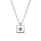 Keepsake pendant — Silver colour