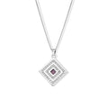 Legacy pendant — Silver colour