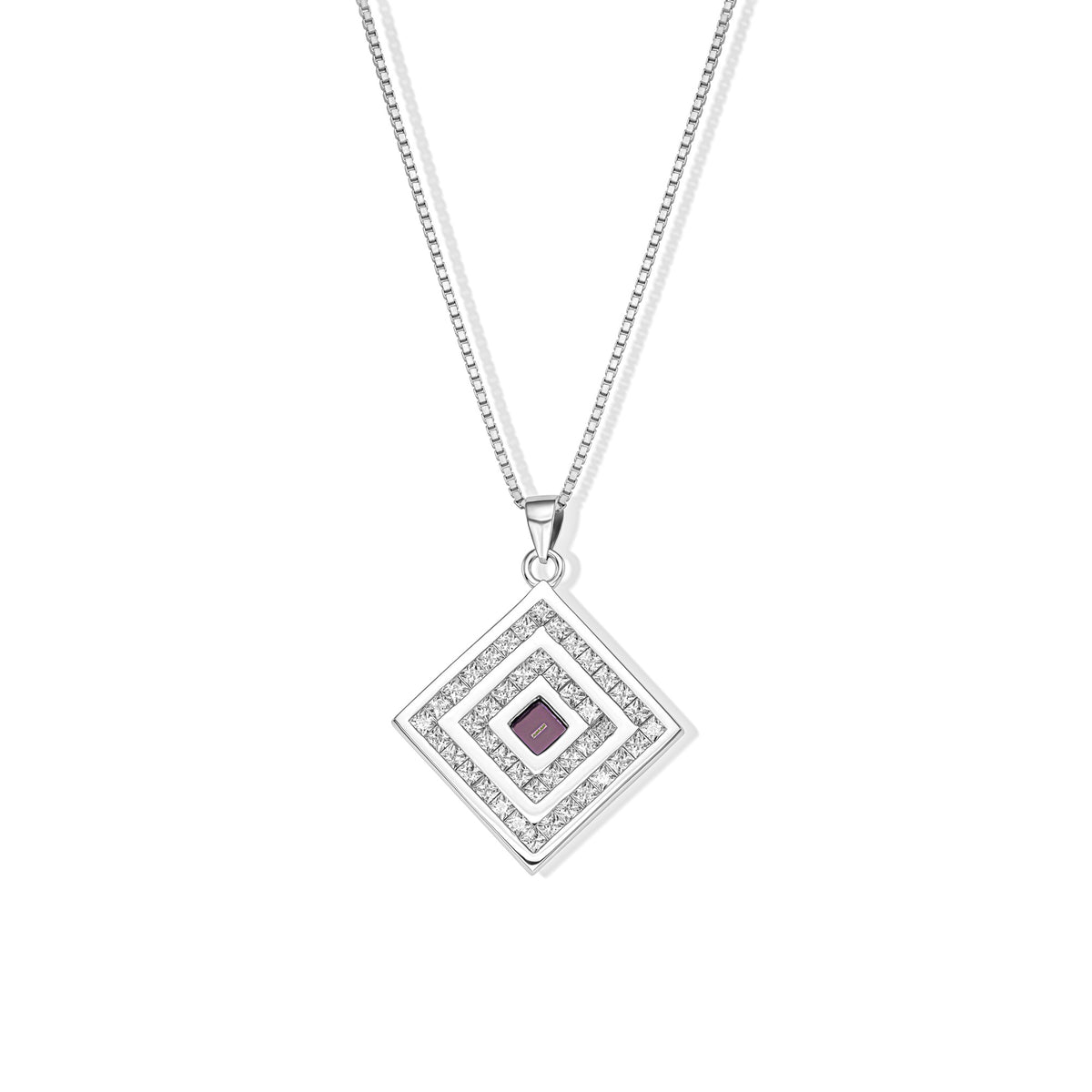Legacy pendant — Silver colour