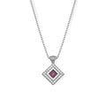 Noor pendant — Silver colour
